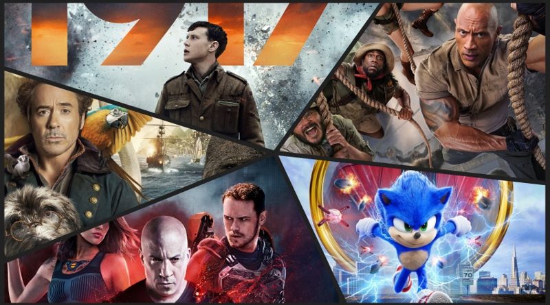 1917, Bloodshot o Dolittle en la nueva cartelera americana